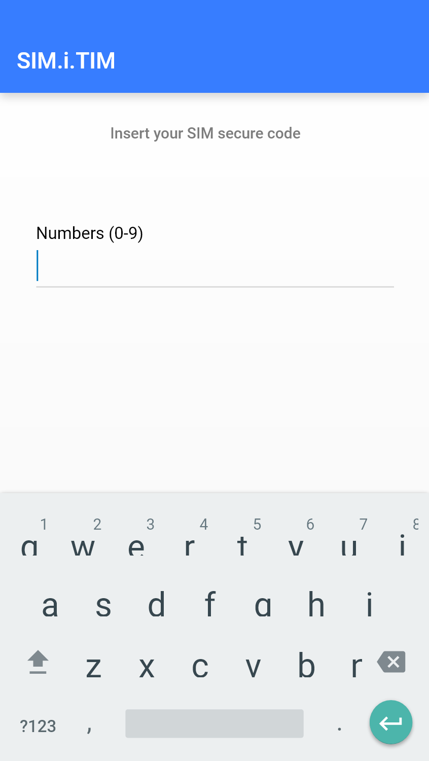 Multi-Factor authentication: SIM FIDO code